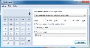 คิดเลข แปลงค่า หาค่าน้ำมัน Calculator ใน Windows 7 ทำได้